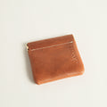 Janell Bags leather coin pouch in Spice